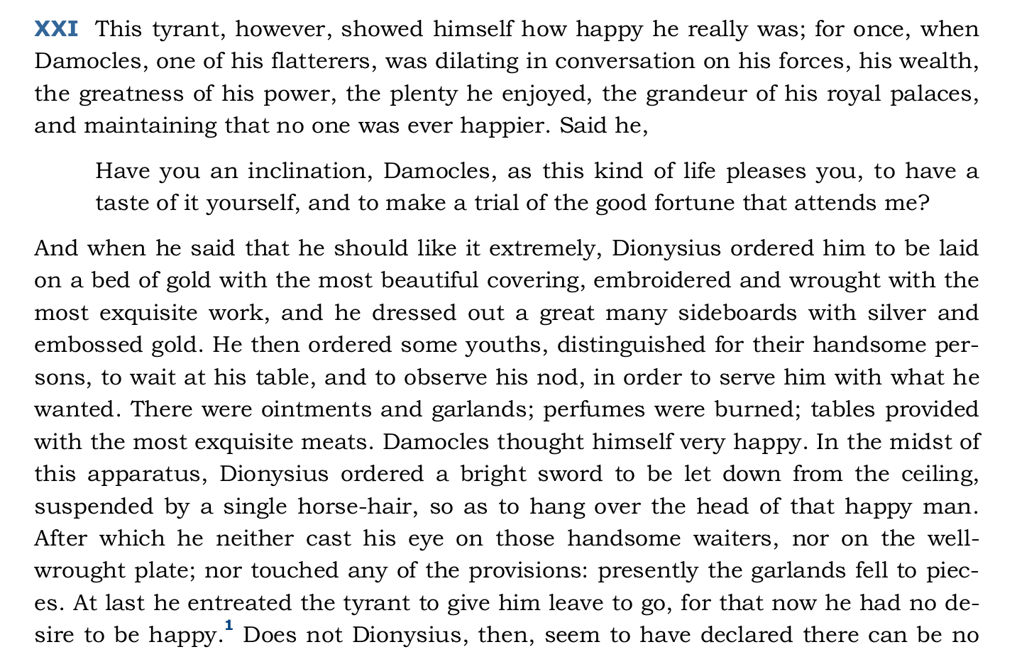 Cicero, Tusculan Disputations, 5.61–62.
